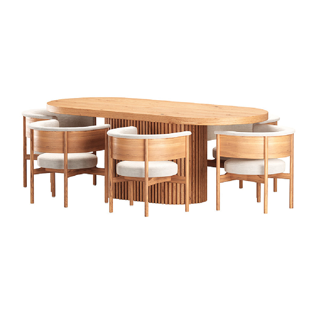 ANANAS Docia Dining Table | Stylish Dining Table for Every Home