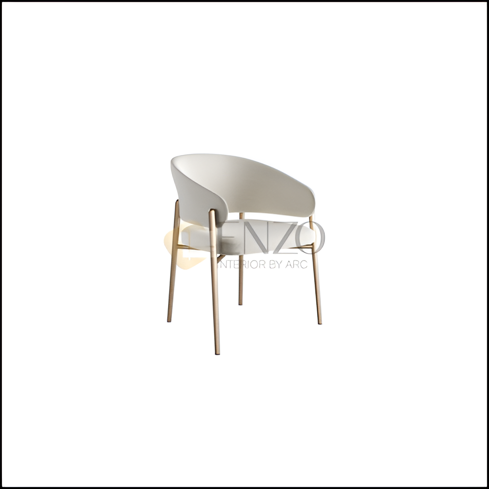 LINDA Upholstered Fabric Chair | Comfort and Elegance Combined